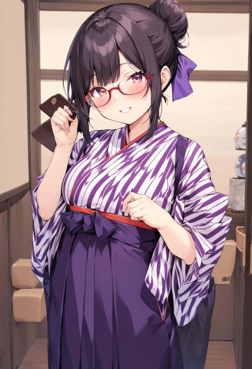 BMC,  1girl,  glasses on Tensor.Art