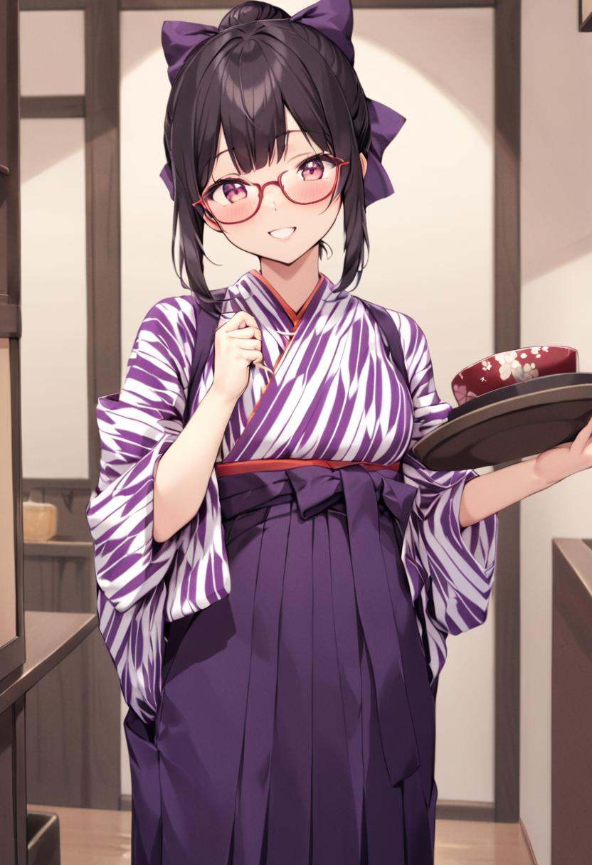 BMC,  1girl,  glasses on Tensor.Art