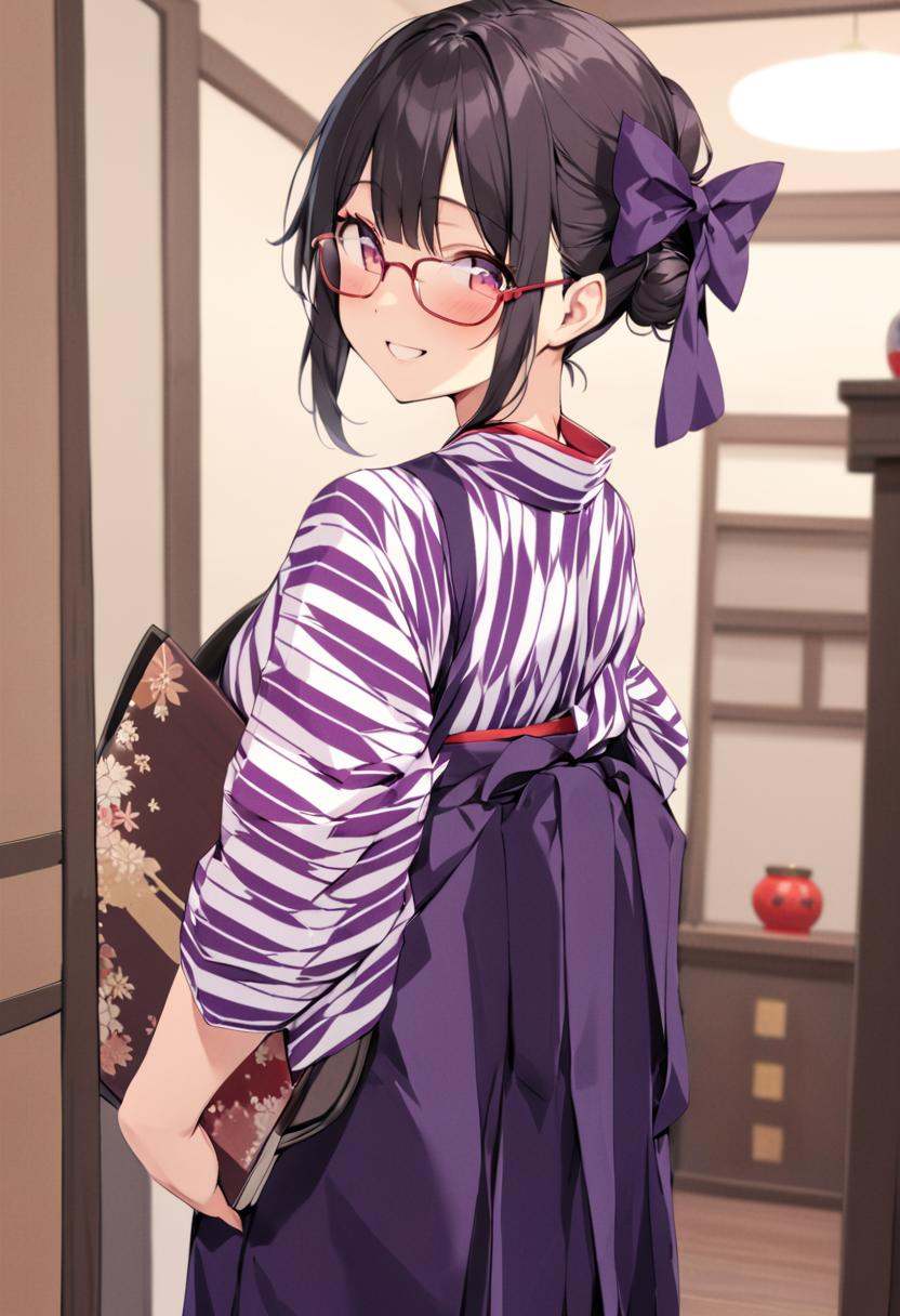 BMC,  1girl,  glasses on Tensor.Art