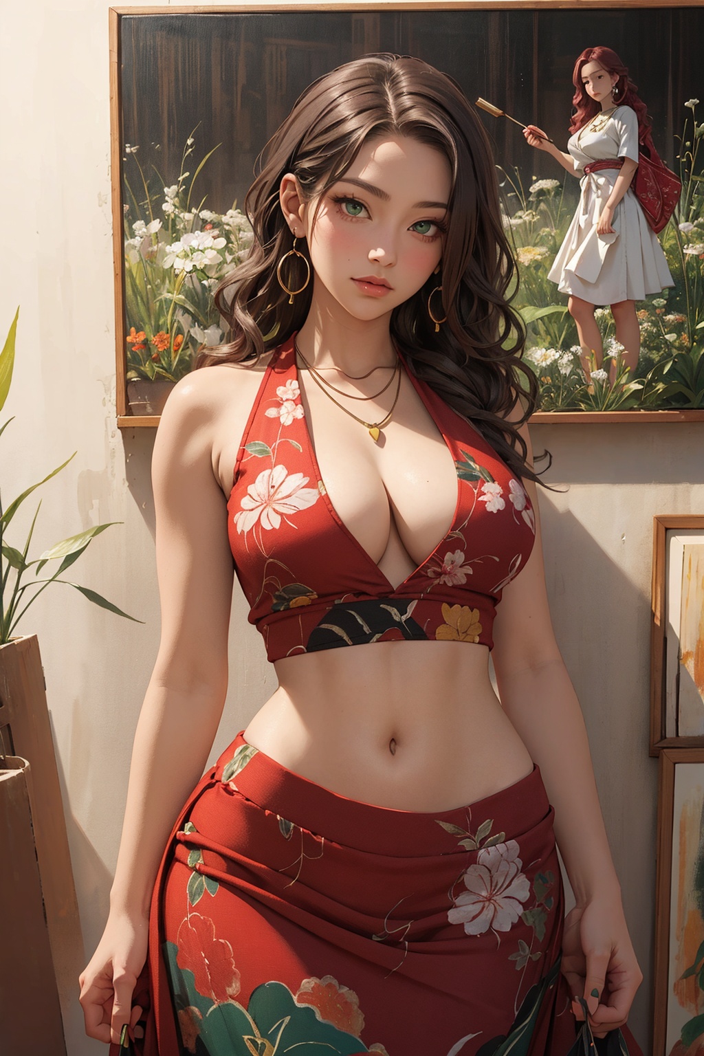 1girl,  milf,  solo on Tensor.Art