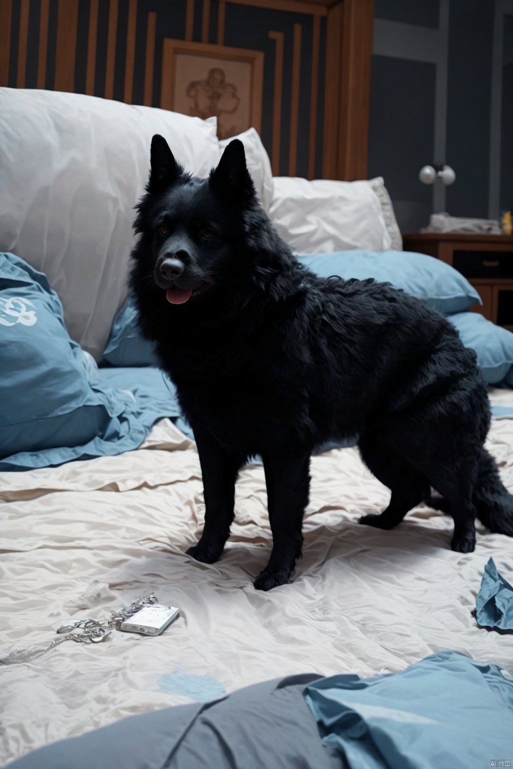  Bestquality,8k,(((masterpiece))),((bestquality)), Dog_hei xiong quan