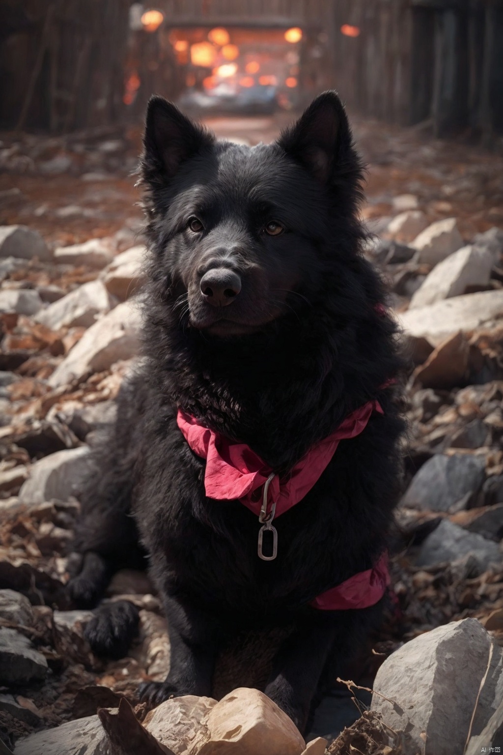  Bestquality,8k,(((masterpiece))),((bestquality)), Dog_hei xiong quan