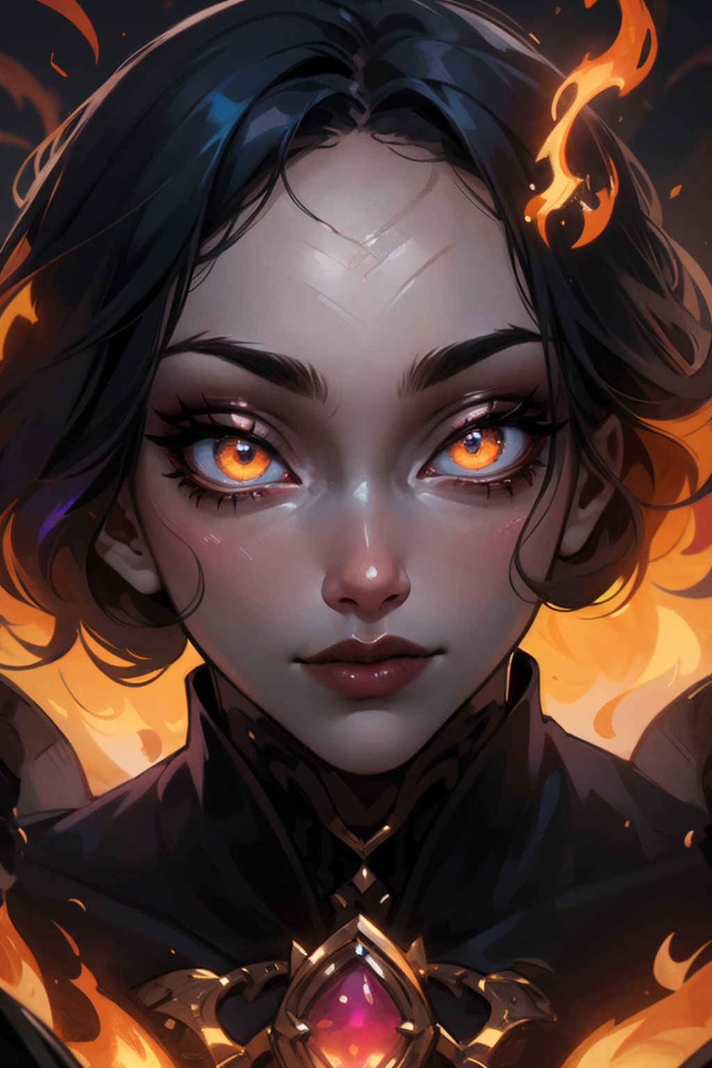 1 girl,  portrait,  close-up portrait on Tensor.Art