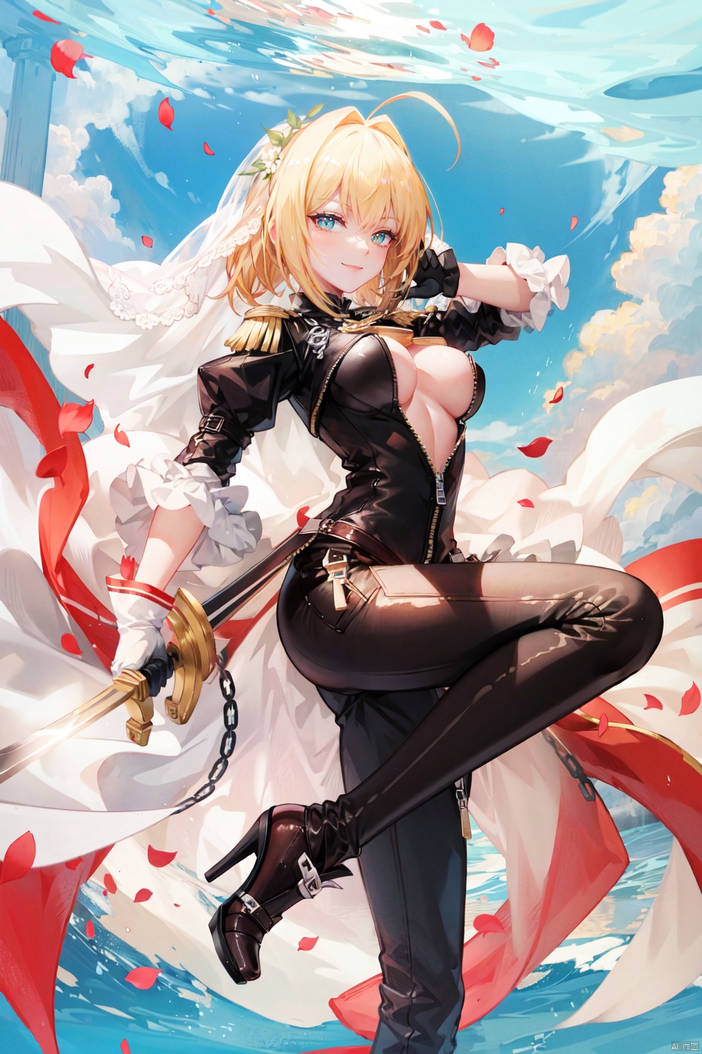 1girl,  nero claudius \(fate\),  breasts on Tensor.Art
