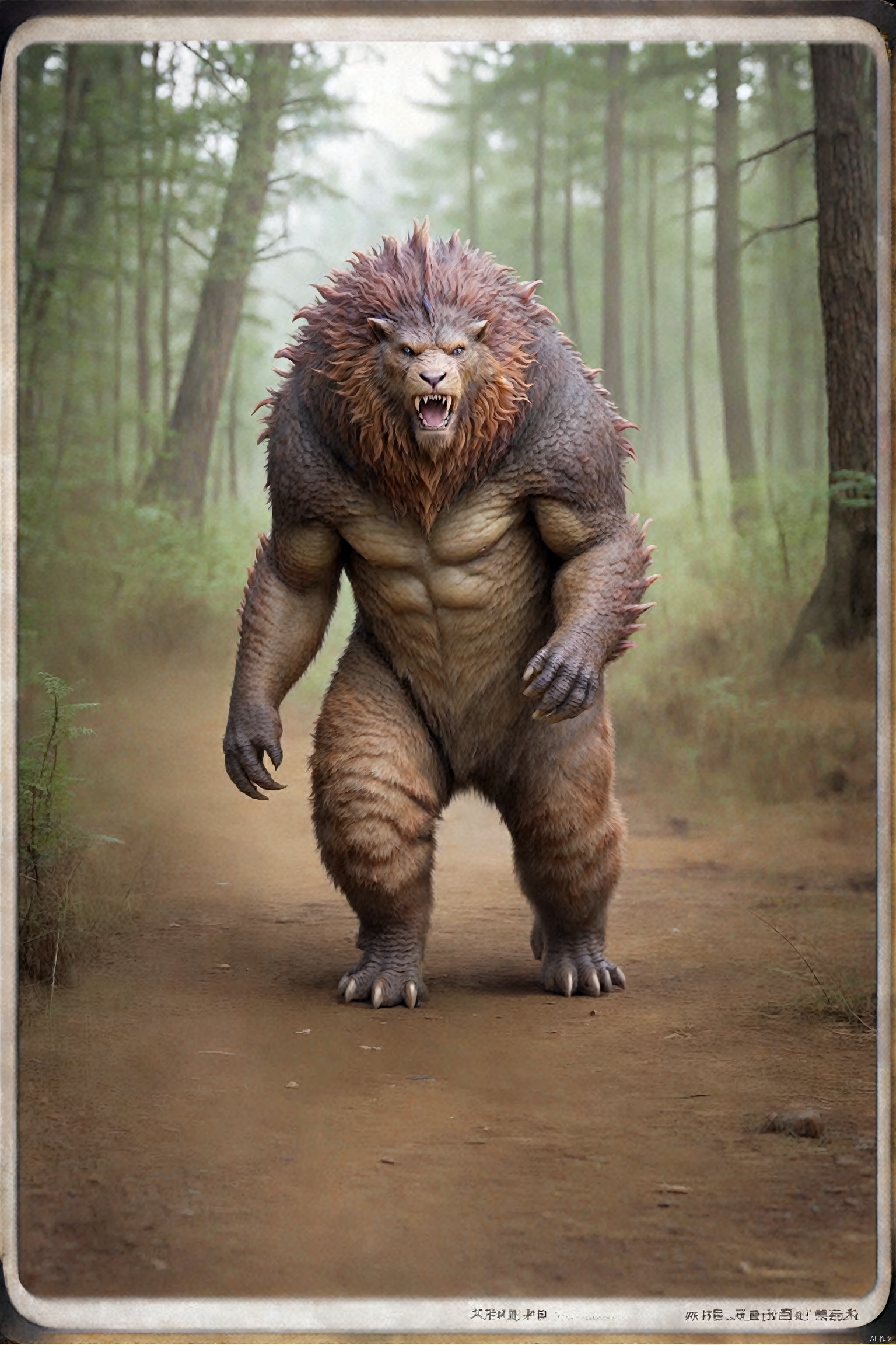  absurdres,incredibly absurdres,reality,realistic,full_shot,Monster/zoon,card, , Strange animals