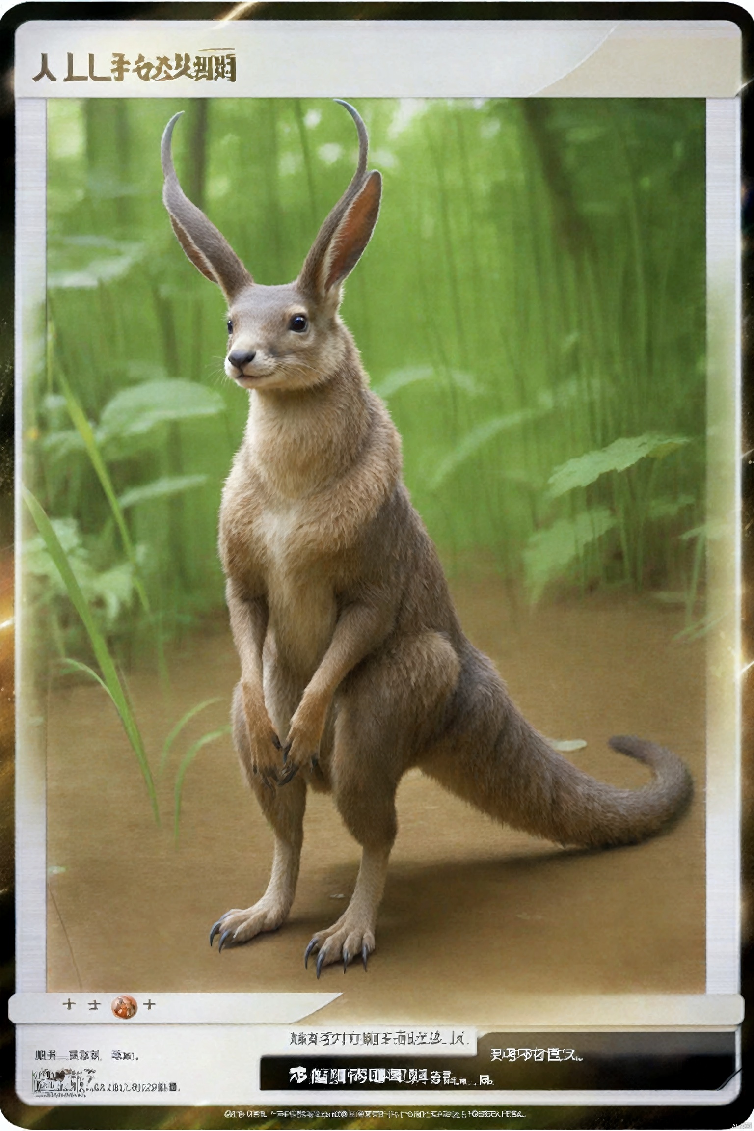  absurdres,incredibly absurdres,reality,realistic,full_shot,1girl,card, , Strange animals