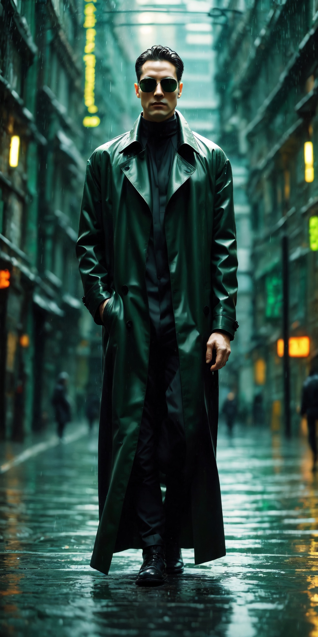 Matrix,  full body,  1 man on Tensor.Art