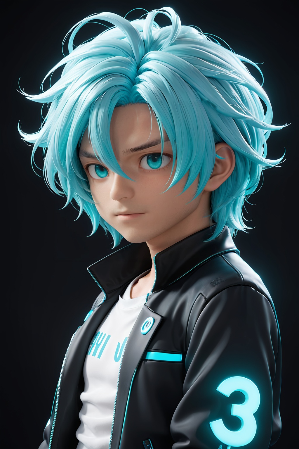 professional 3d model of hubgboy,  anime artwork pixar,  3d style on Tensor.Art