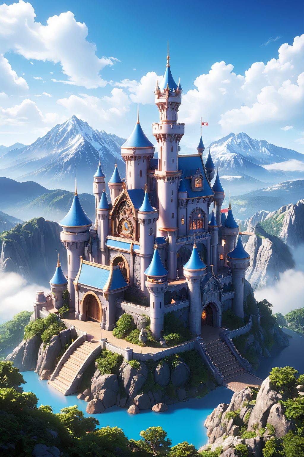 professional 3d model of hubg,  anime artwork pixar,  3d style on Tensor.Art