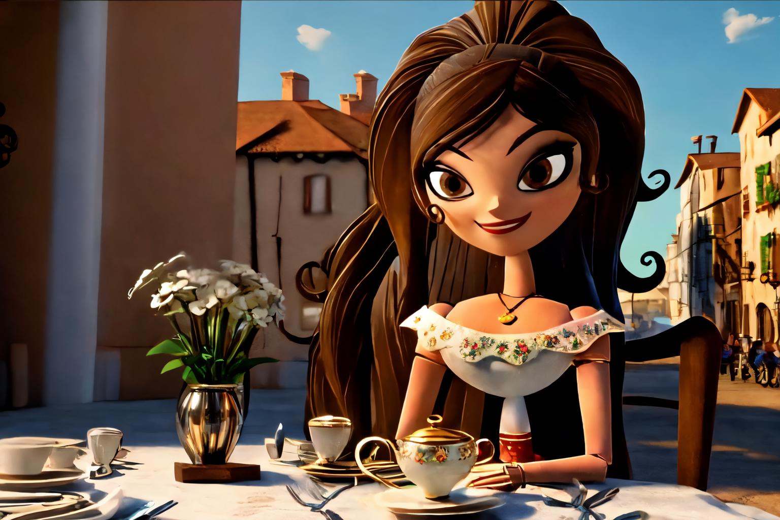 beautiful eyes,  beautiful girl,  high detail skin on Tensor.Art