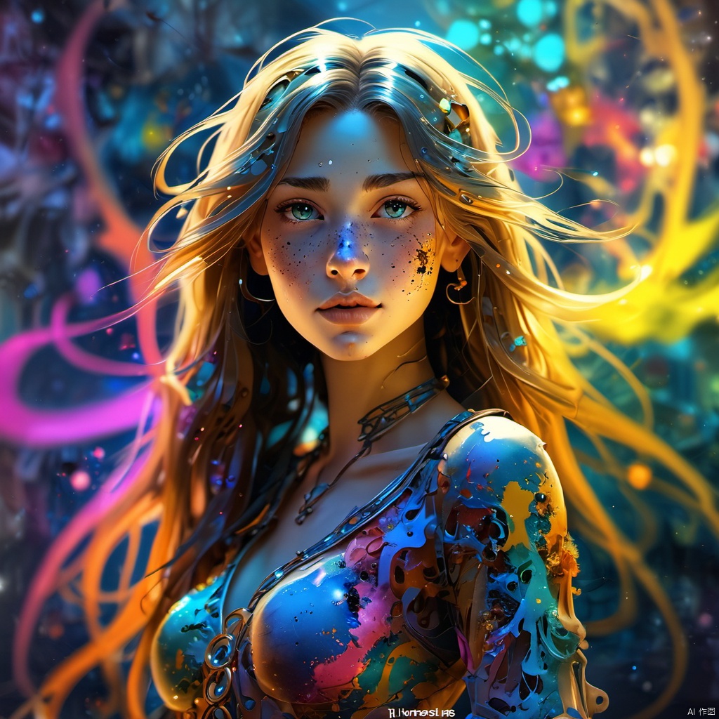 1girl,  magical radiance,  Concept art on Tensor.Art