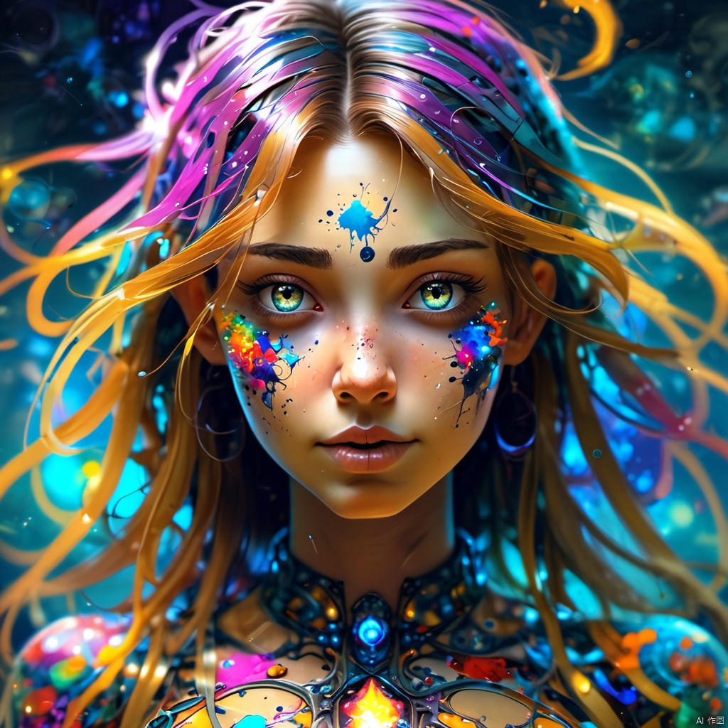 1girl,  magical radiance,  Concept art on Tensor.Art