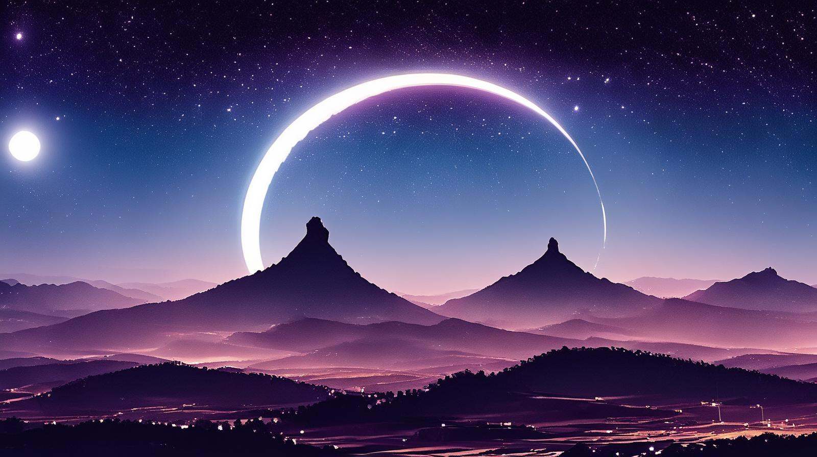 eclipse,  outdoors,  sky on Tensor.Art