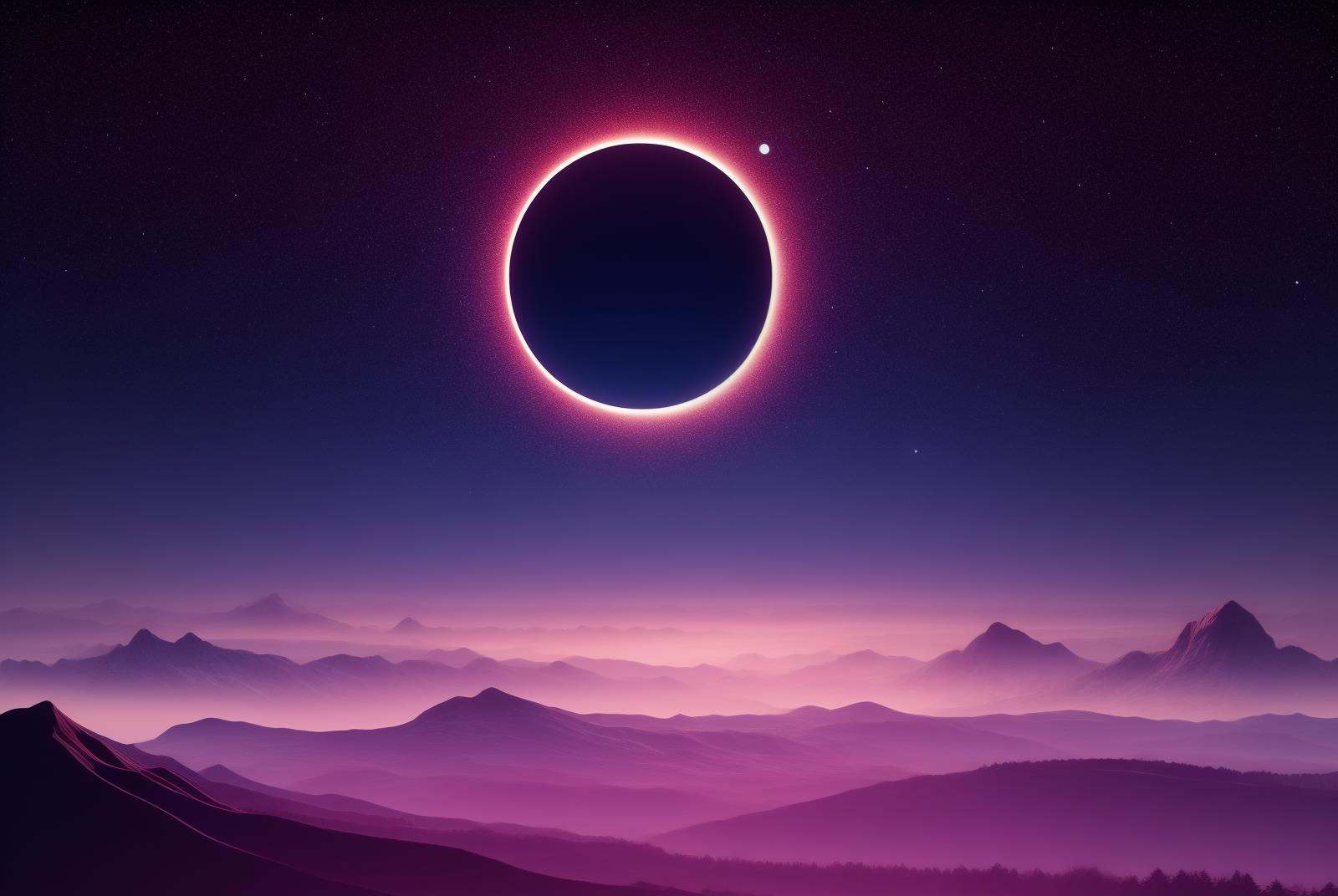eclipse,  outdoors,  sky on Tensor.Art