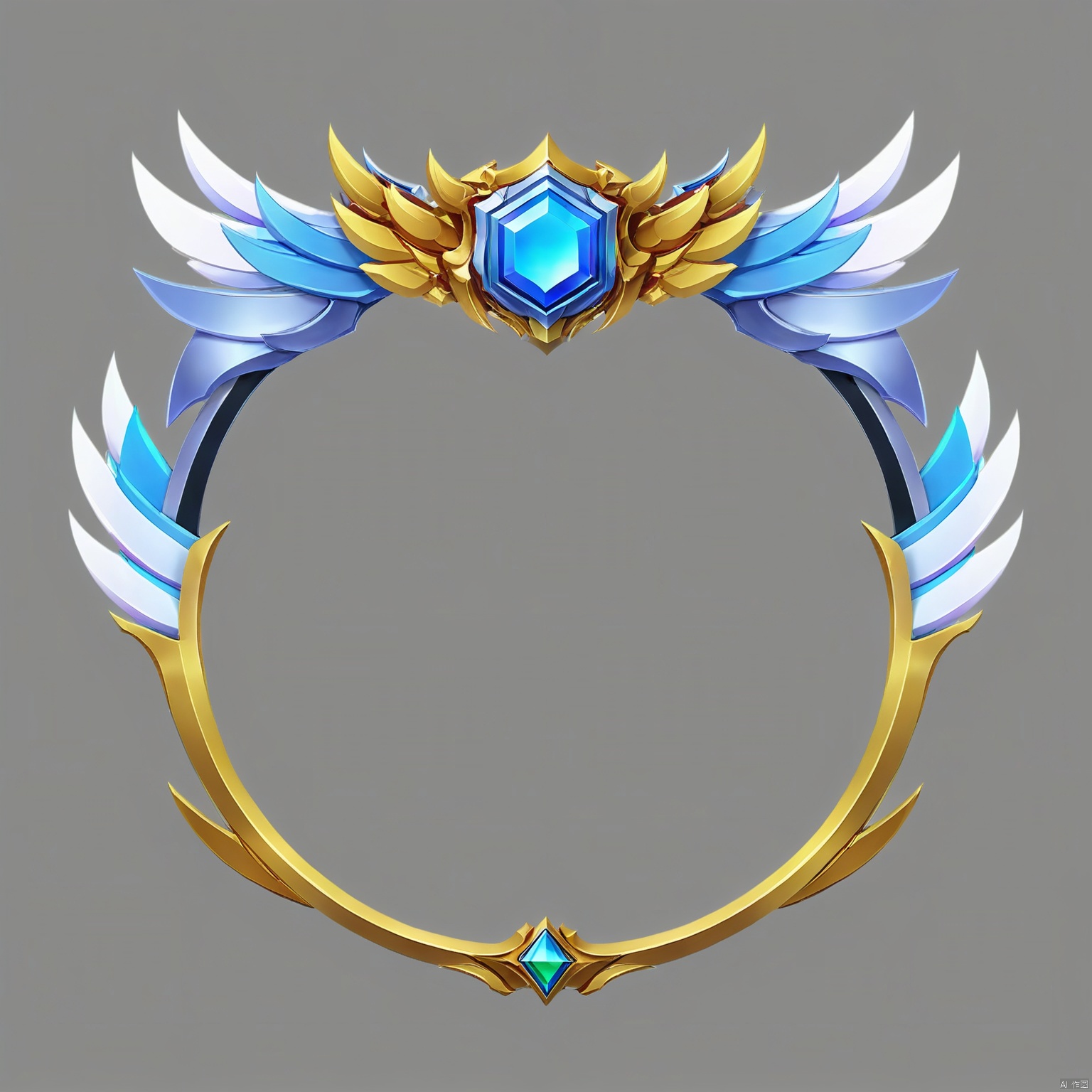  Game type, round frame, knife shape, gem, wings