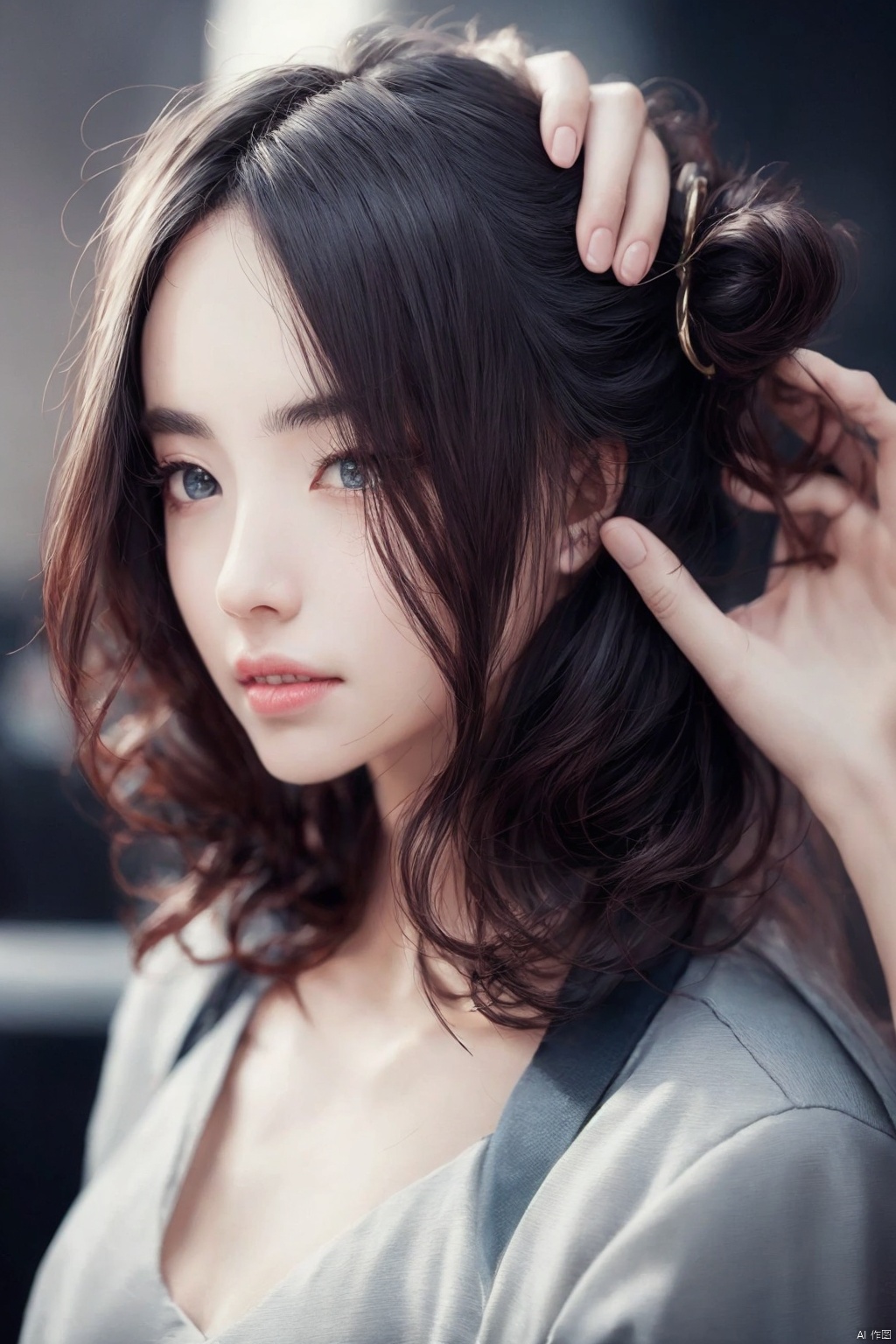  Bestquality,8k,(((masterpiece))),((bestquality)), hair