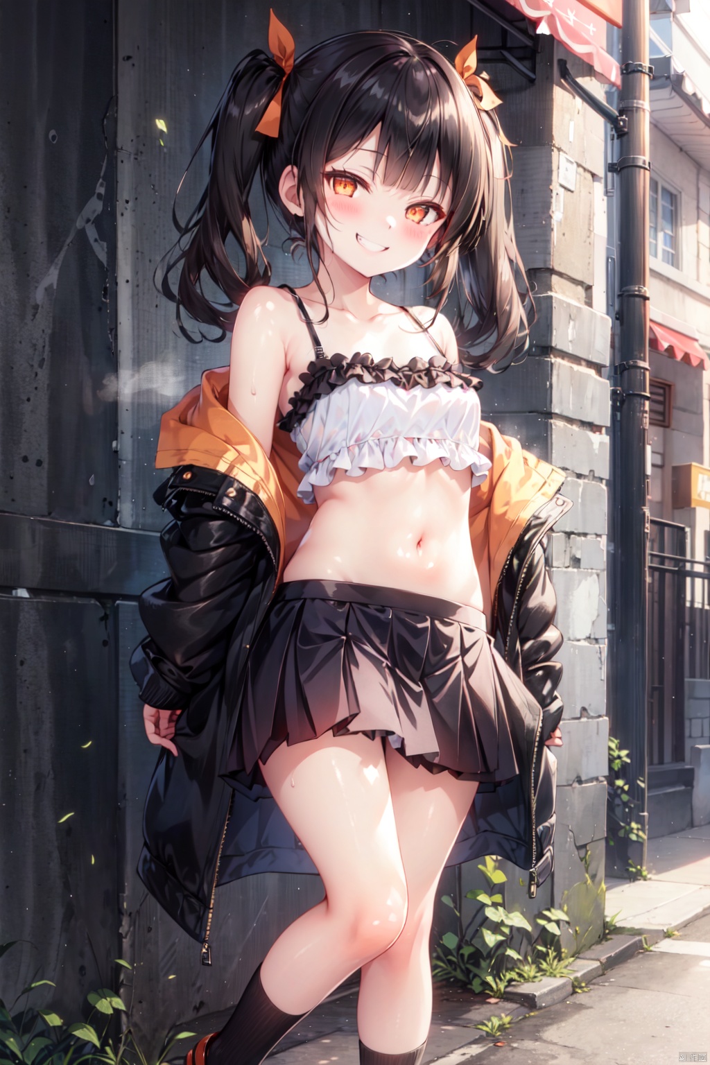 1girl,  smile,  skirt on Tensor.Art