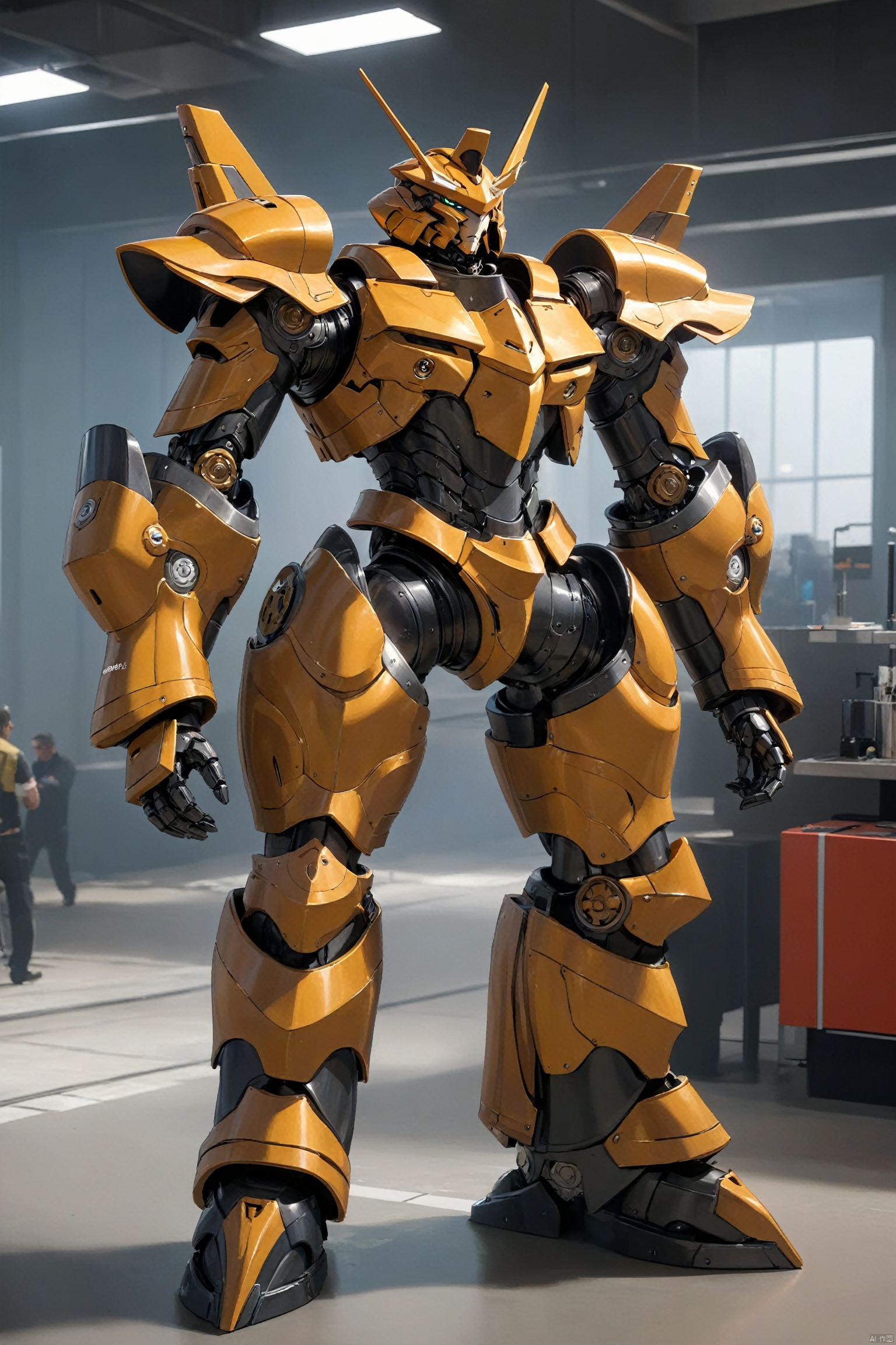  absurdres,incredibly absurdres,reality,realistic,full_shot, Armor_Partial mech