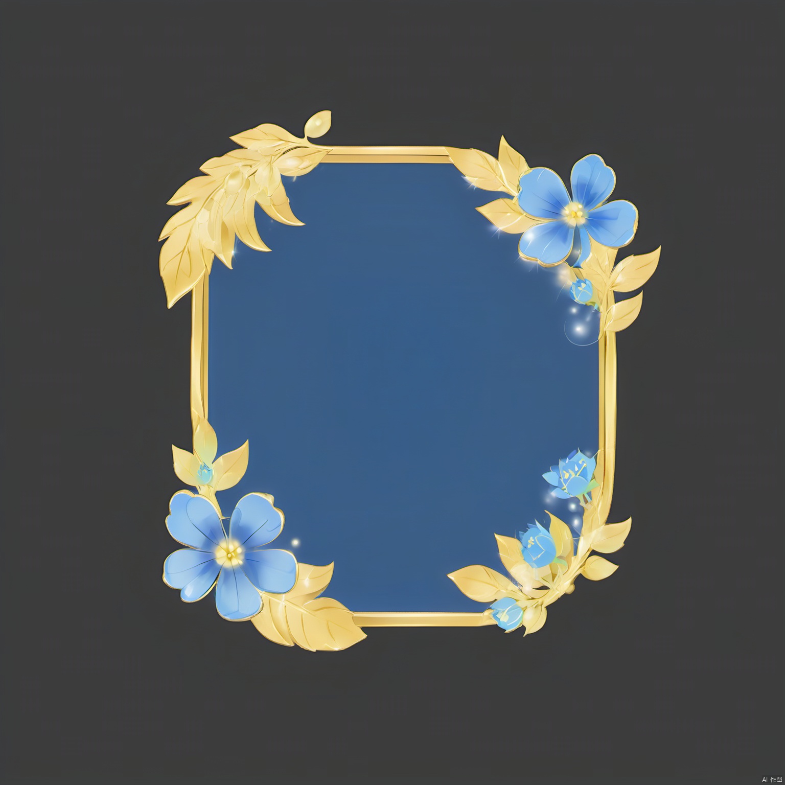 ash,  frame,  chat frame by 浪花鱼影 on Tensor.Art