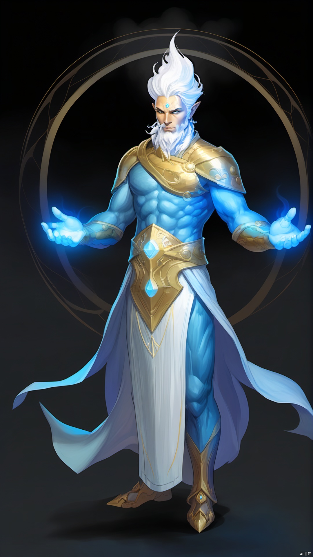 An entity composed of pure energy. Aether is a supernatural being that does not have a defined gender or physical form, but exists as pure energy. His appearance seemed to be a swirl of shining soft light, exuding a mysterious and powerful air. Aether's energy form can be changed at will, from soft light to hot fire, showing his variety and flexibility. His existence transcends the constraints of the physical world and has unlimited potential and power. The presence of Aether brings elements of the supernatural and energy to the game, in contrast to the traditional characters, adding a new experience of mystery and power to the game