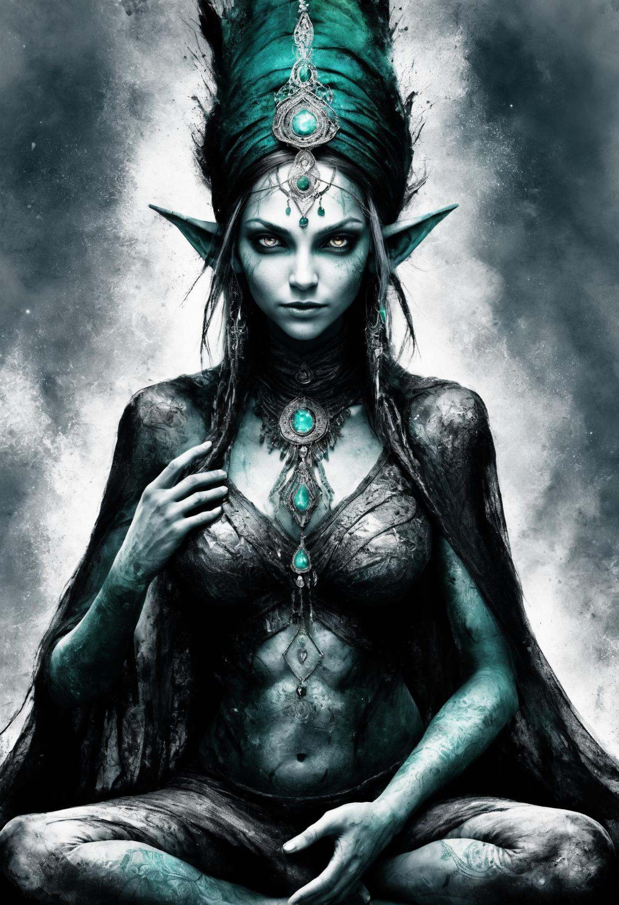 DonMB14ckB377yXL (masterpiece,  best quality),  female female elf by DonMischo on Tensor.Art