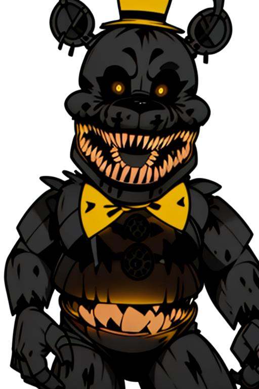 nightmare,  solo,  yellow hat on Tensor.Art