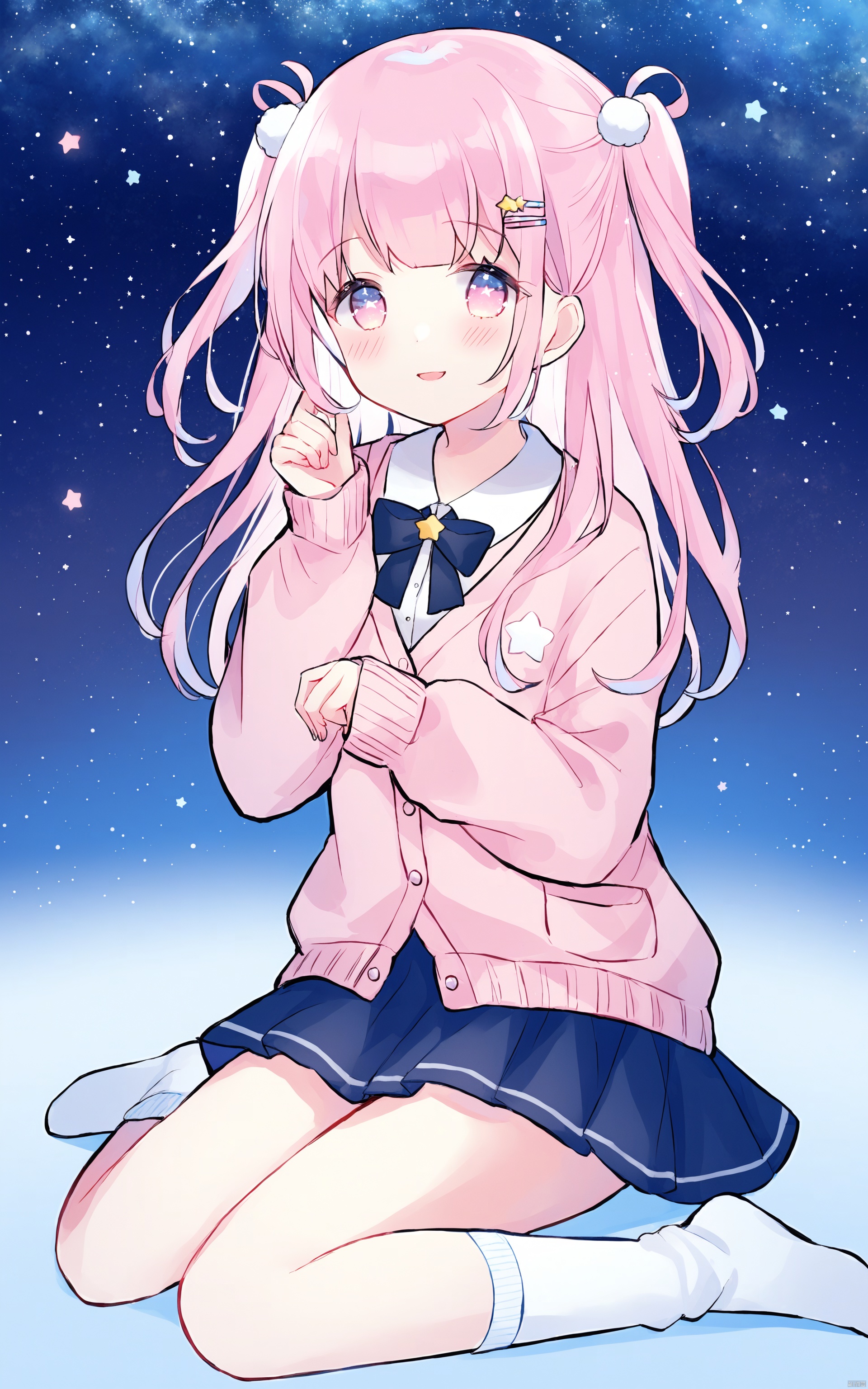 1girl,  star \(sky\),  solo by 辰星` on Tensor.Art