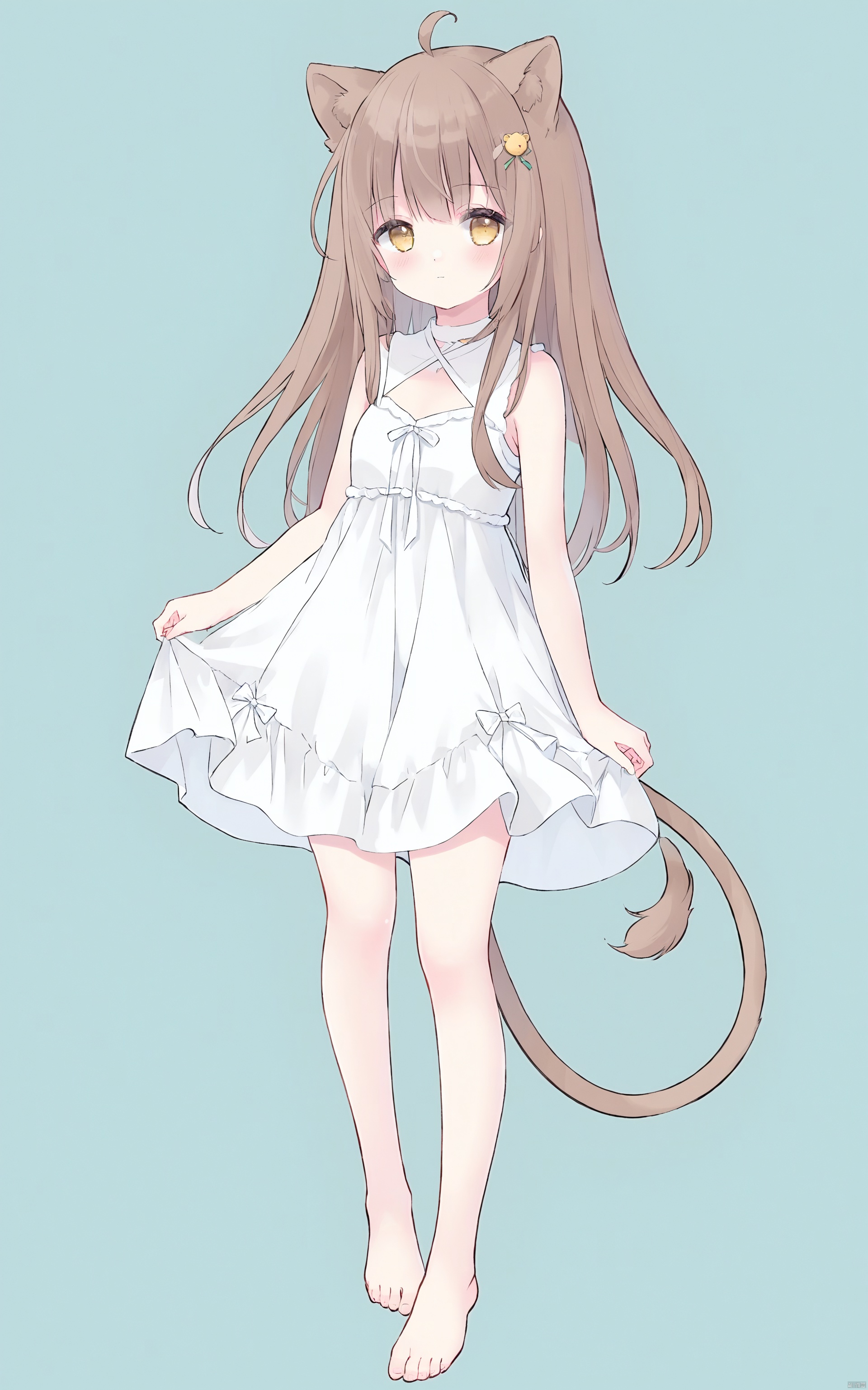 1girl,  animal ears,  tail by 辰星` on Tensor.Art
