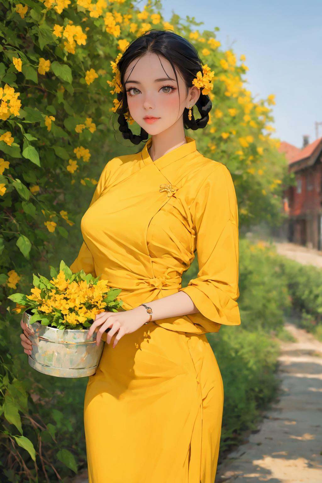 mm_thingyan,  masterpiece,  realistic on Tensor.Art