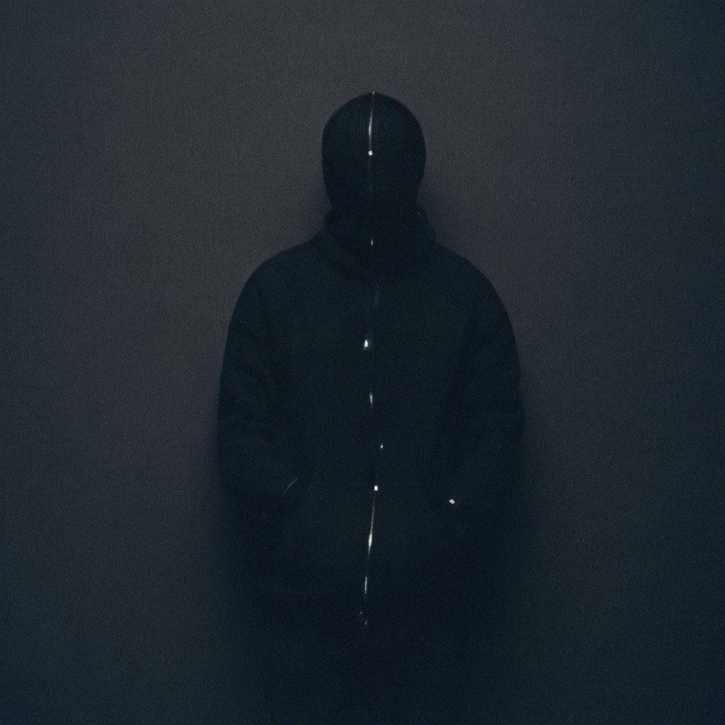 no face,  portrait photo of man,  full black on Tensor.Art