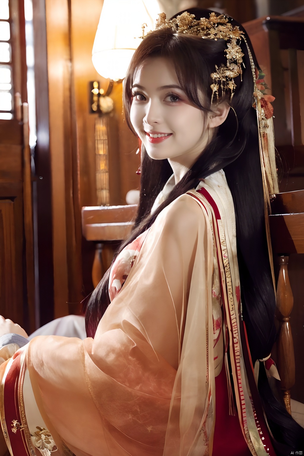 (masterpiece, best quality:1.2),1girl,solo,long hair,smile