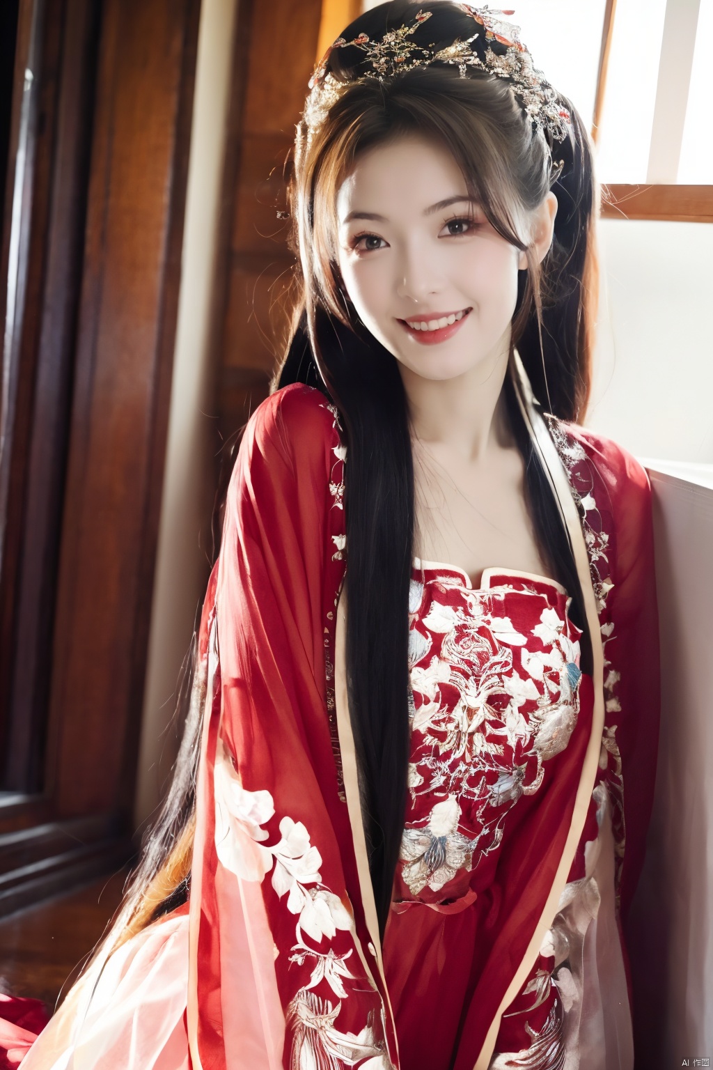 (masterpiece, best quality:1.2),1girl,solo,long hair,smile