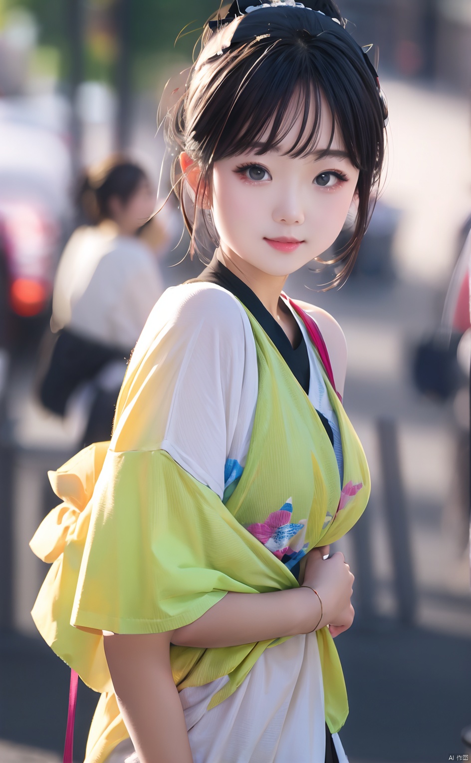  masterpiece,8k,best quality,1girl,solo,((depth of field)),bowknot,