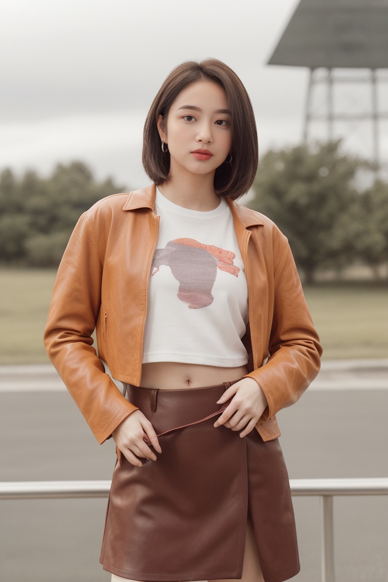 a woman,  solo,  brown hair on Tensor.Art