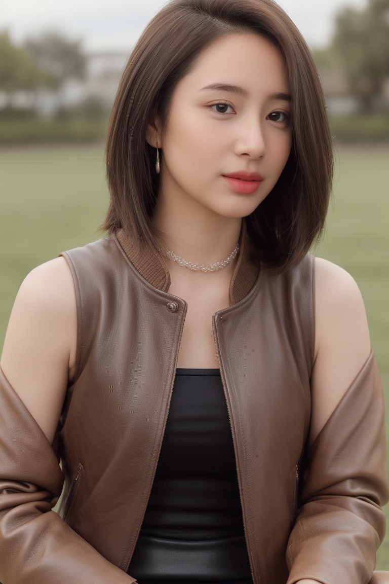 a woman,  solo,  brown hair on Tensor.Art
