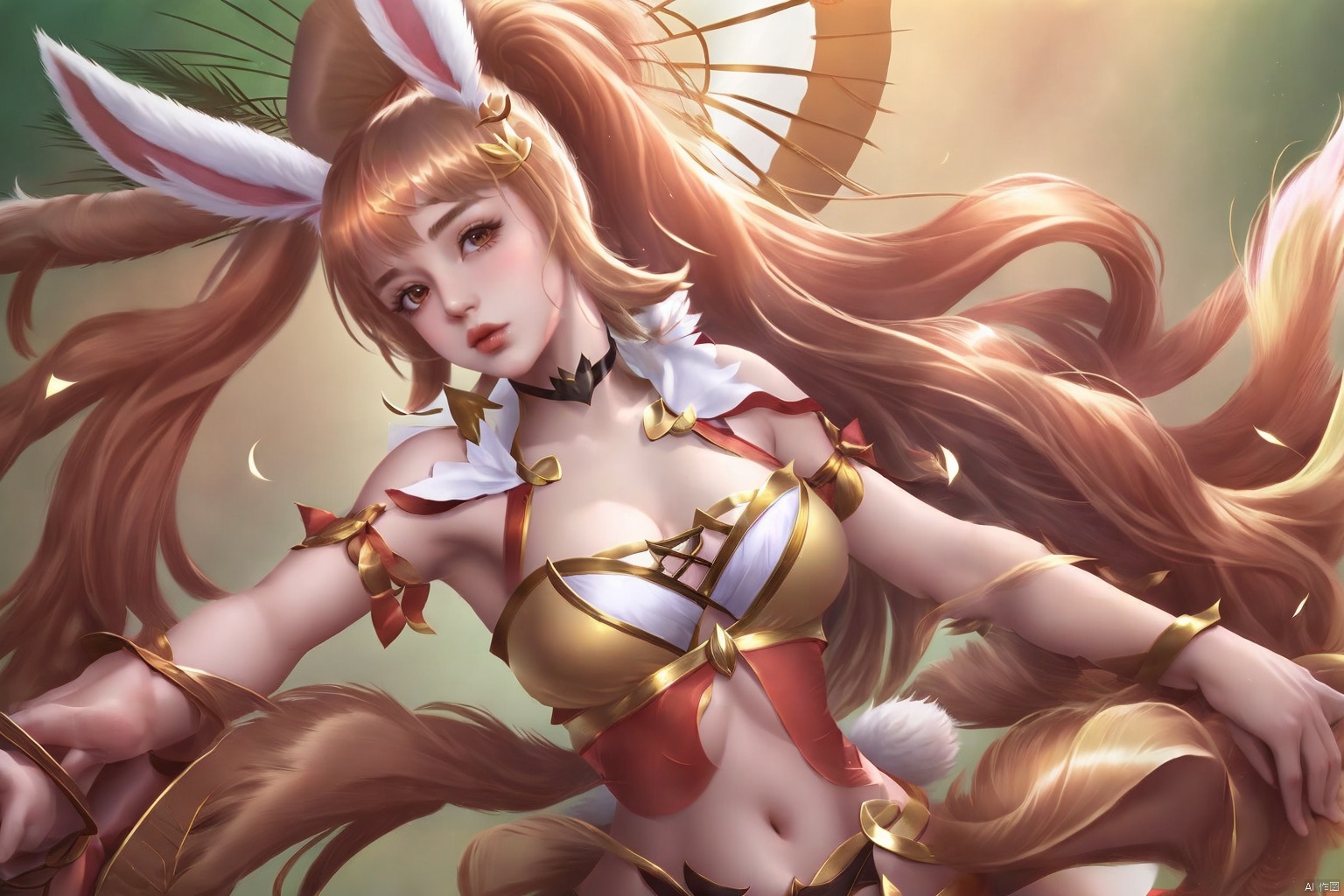 1girl,  solo,  long hair by ^O^松鼠^O^ on Tensor.Art