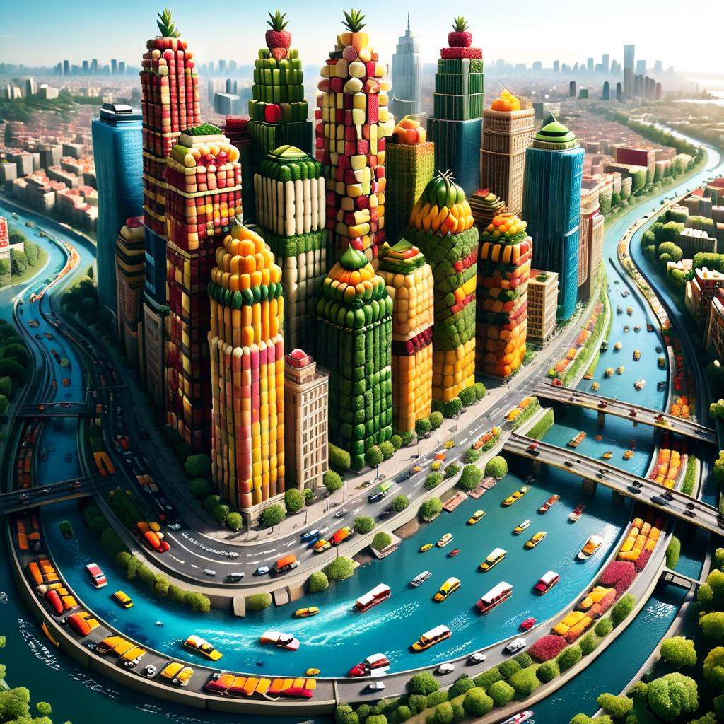 fruity,  city,  outdoors on Tensor.Art