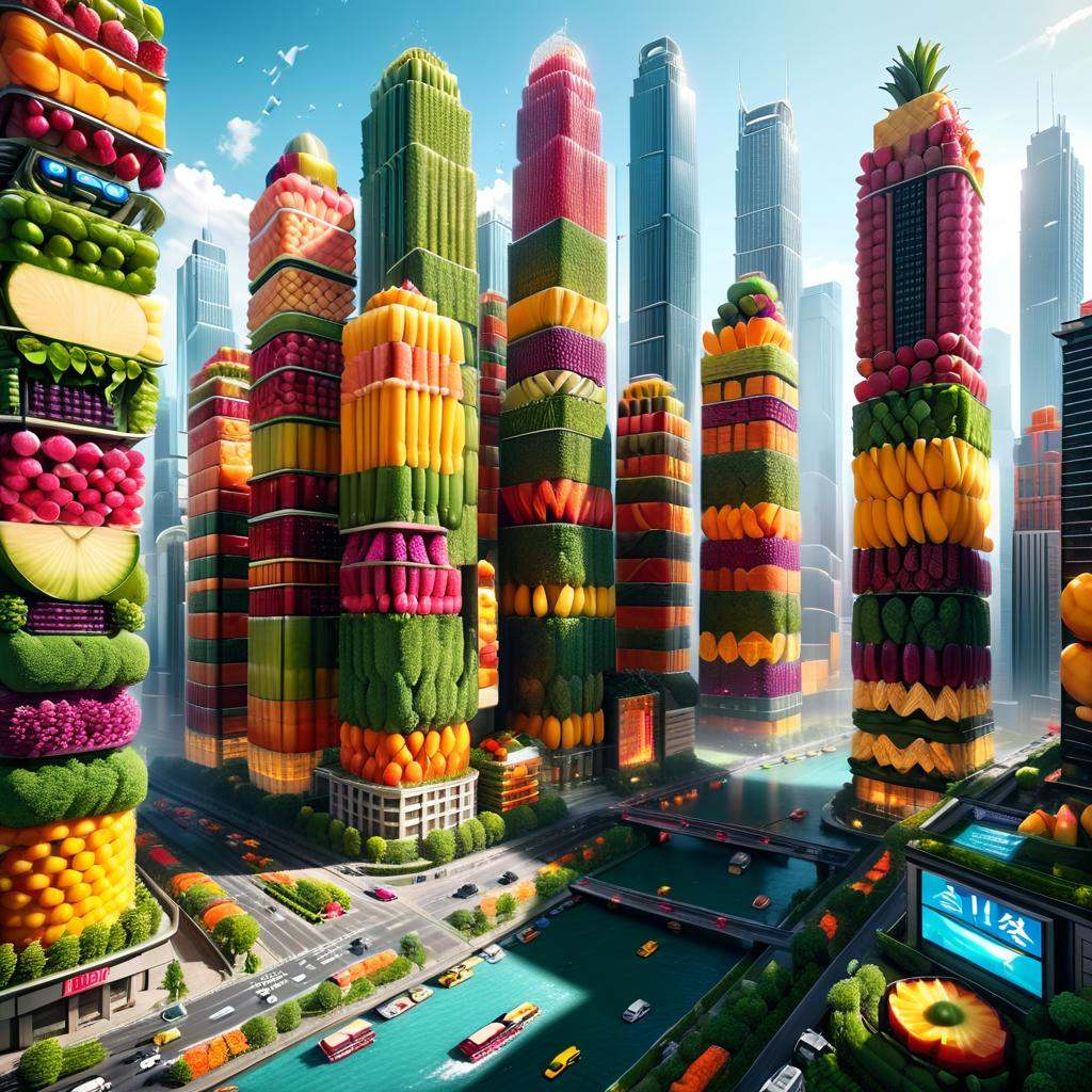 fruity,  city,  outdoors on Tensor.Art