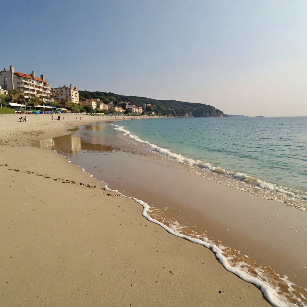 beach,  sea on Tensor.Art