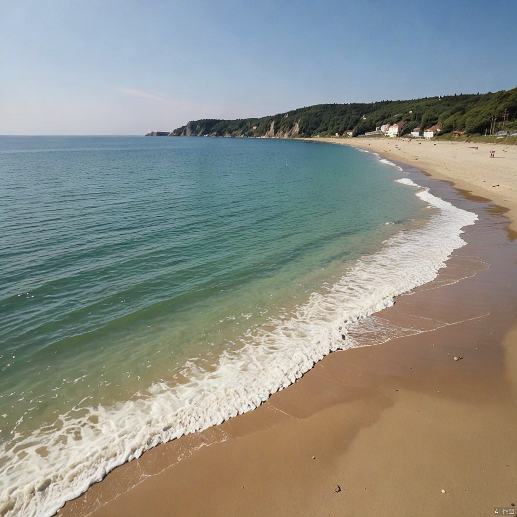 beach,  sea on Tensor.Art