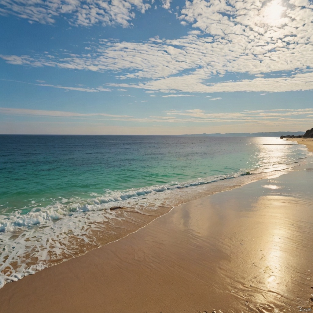 beach,  sea on Tensor.Art