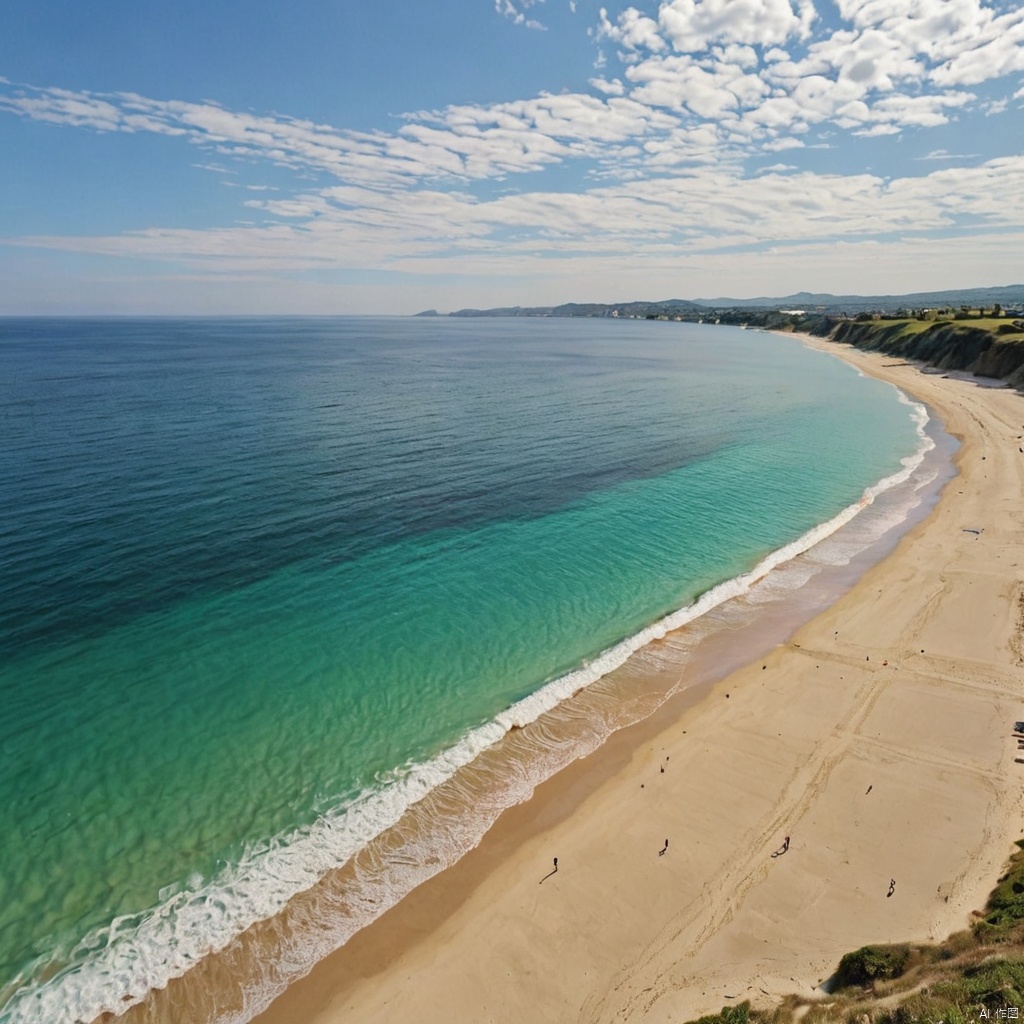 beach,  sea on Tensor.Art