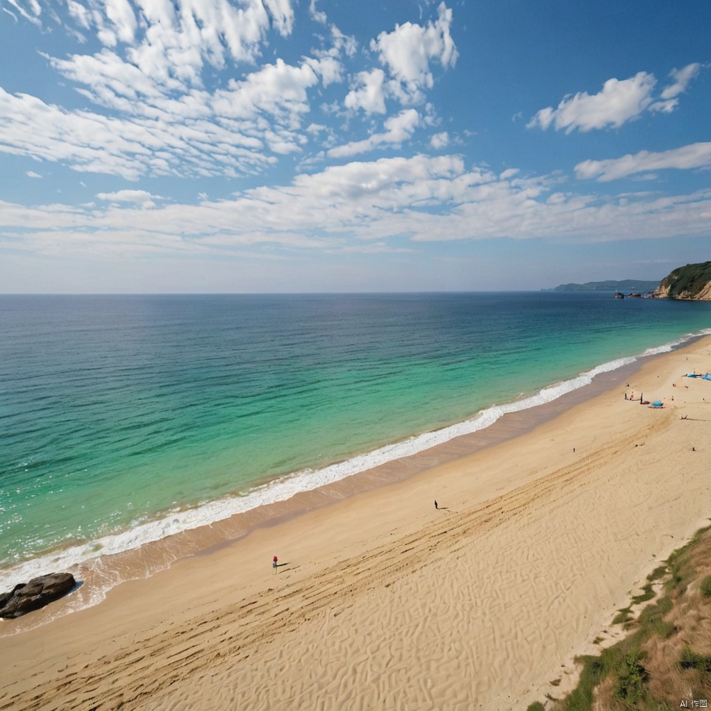 beach,  sea on Tensor.Art