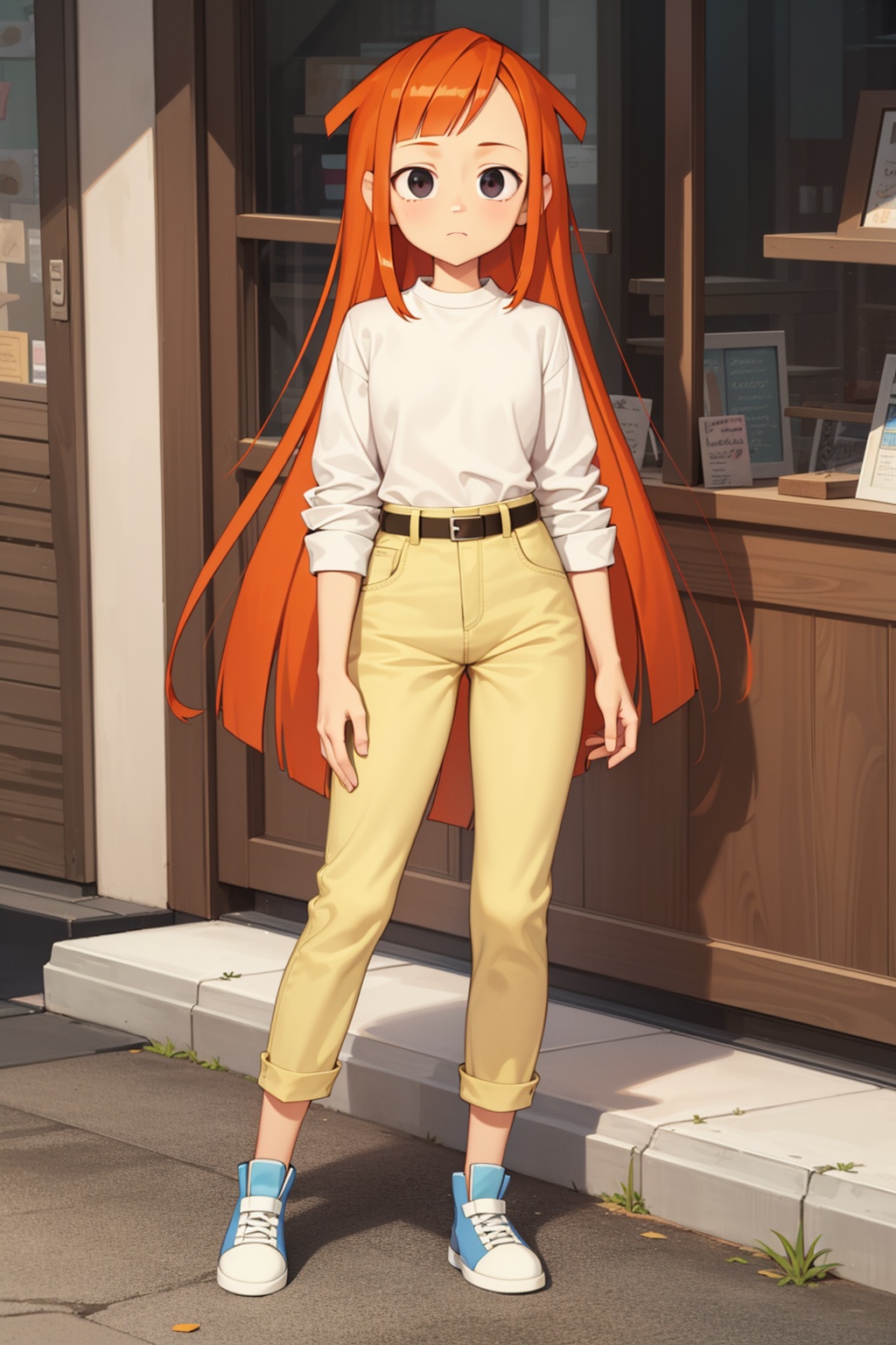 1girl,  solo,  long hair on Tensor.Art