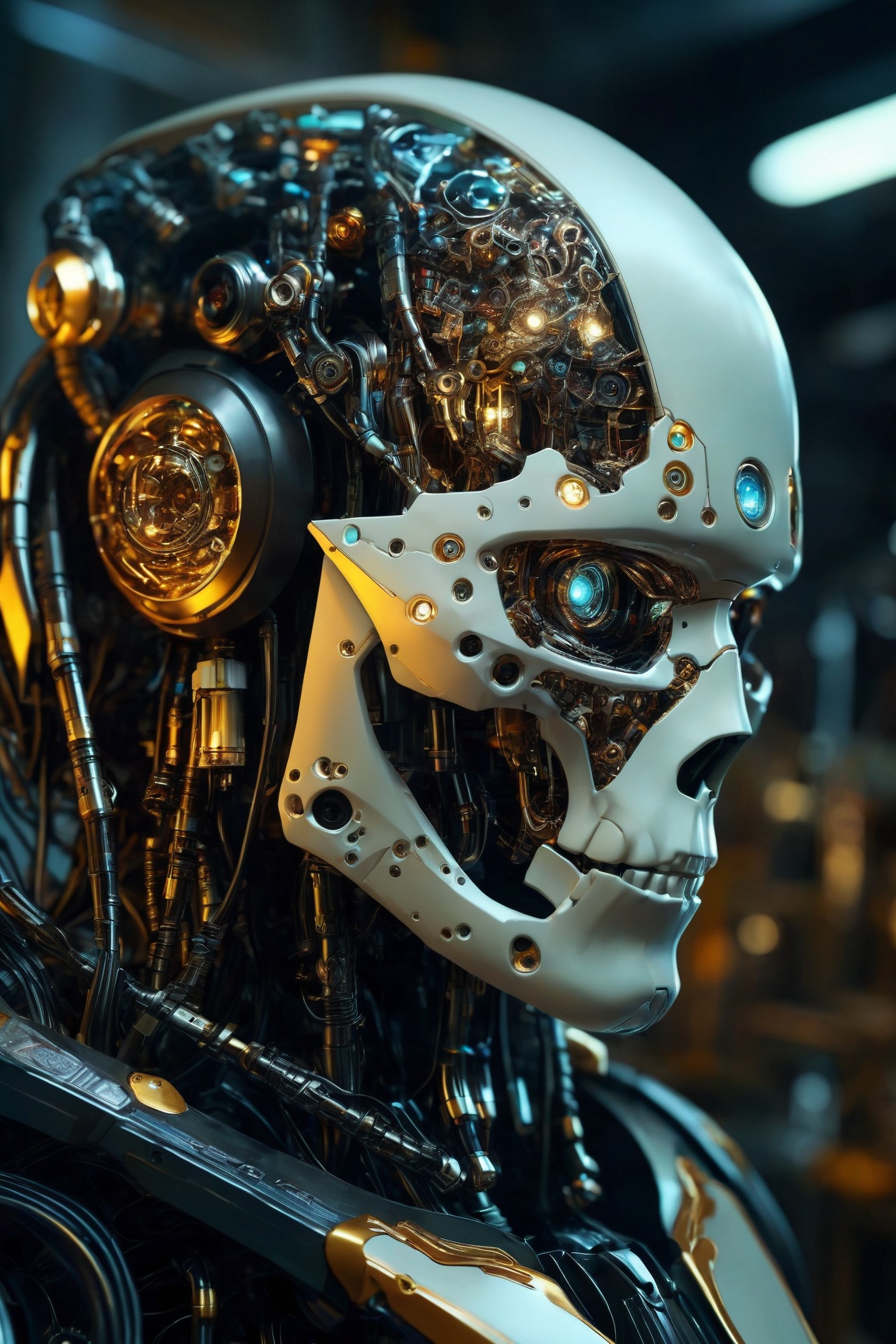 Cyberpunk,  sci-fi,  dark-fantasy on Tensor.Art
