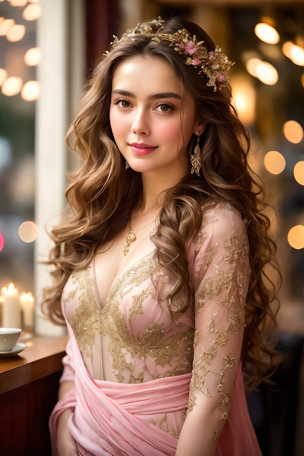 )),  stunningly beautiful (((extremely innocent face ))),  wild hair on Tensor.Art