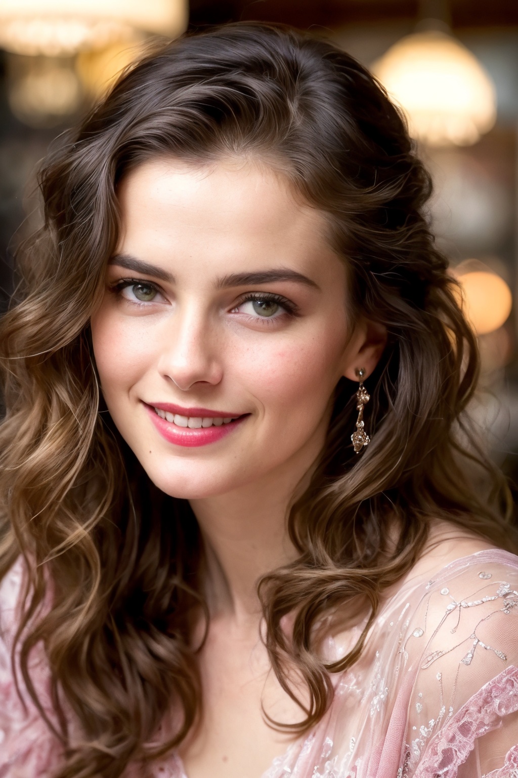 closeup face,  stunningly beautiful (((extremely innocent face ))),  wild hair on Tensor.Art