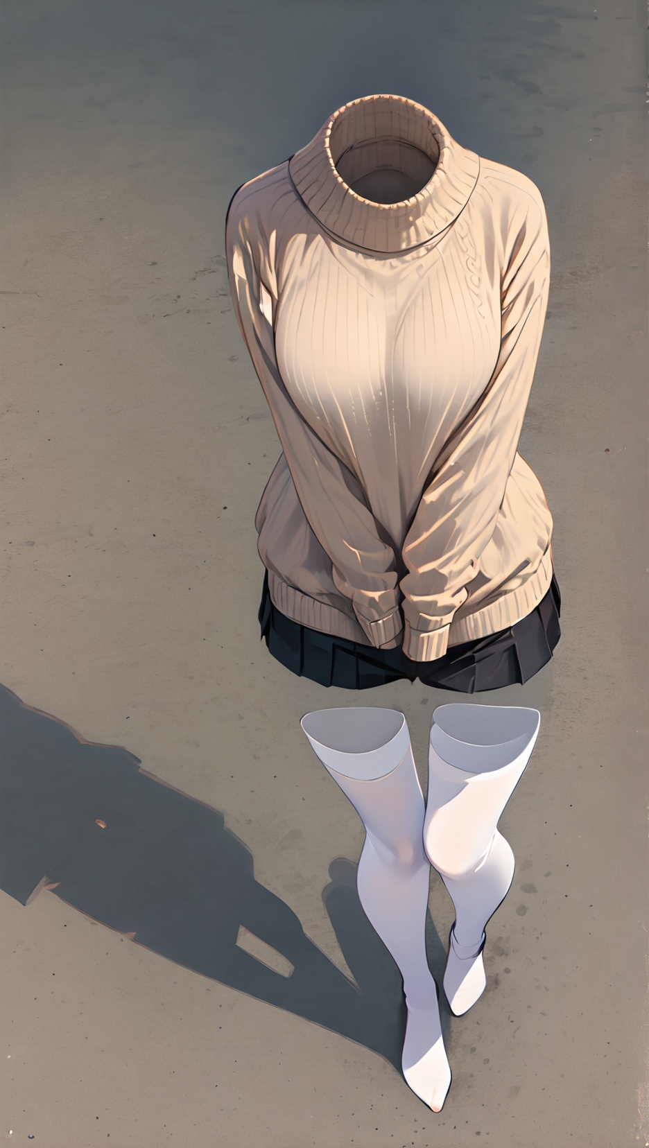nobody,  1 girl,  alone on Tensor.Art