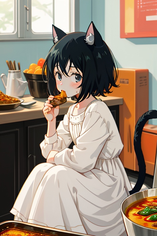 Anime,  Fran,  teenage girl on Tensor.Art