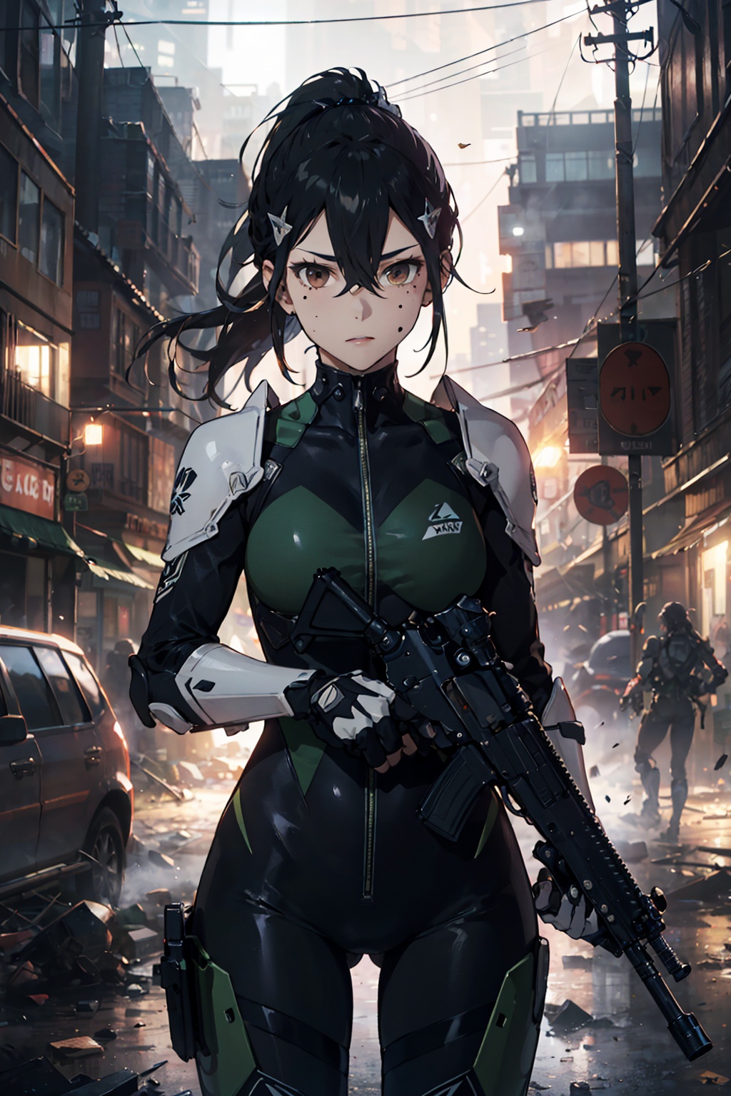 1girl,  solo,  mature female on Tensor.Art